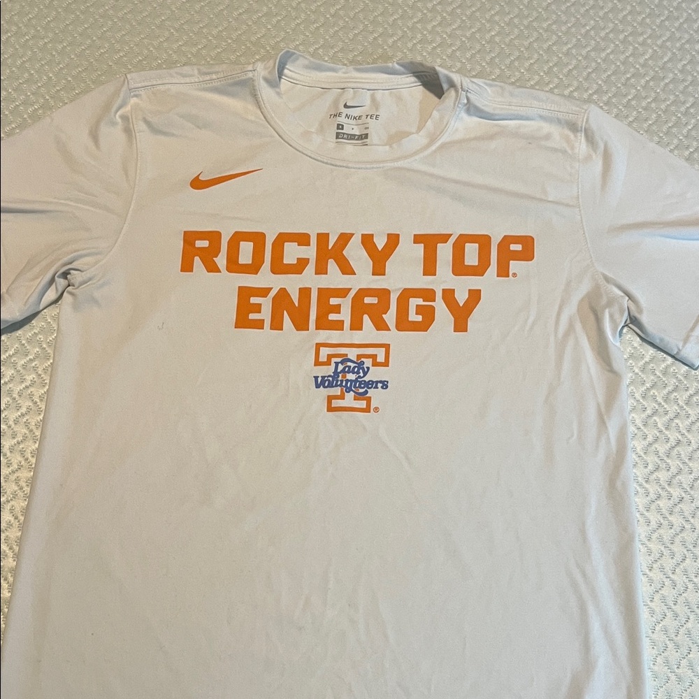 Tennessee Nike White and Orange Graphic Tee
